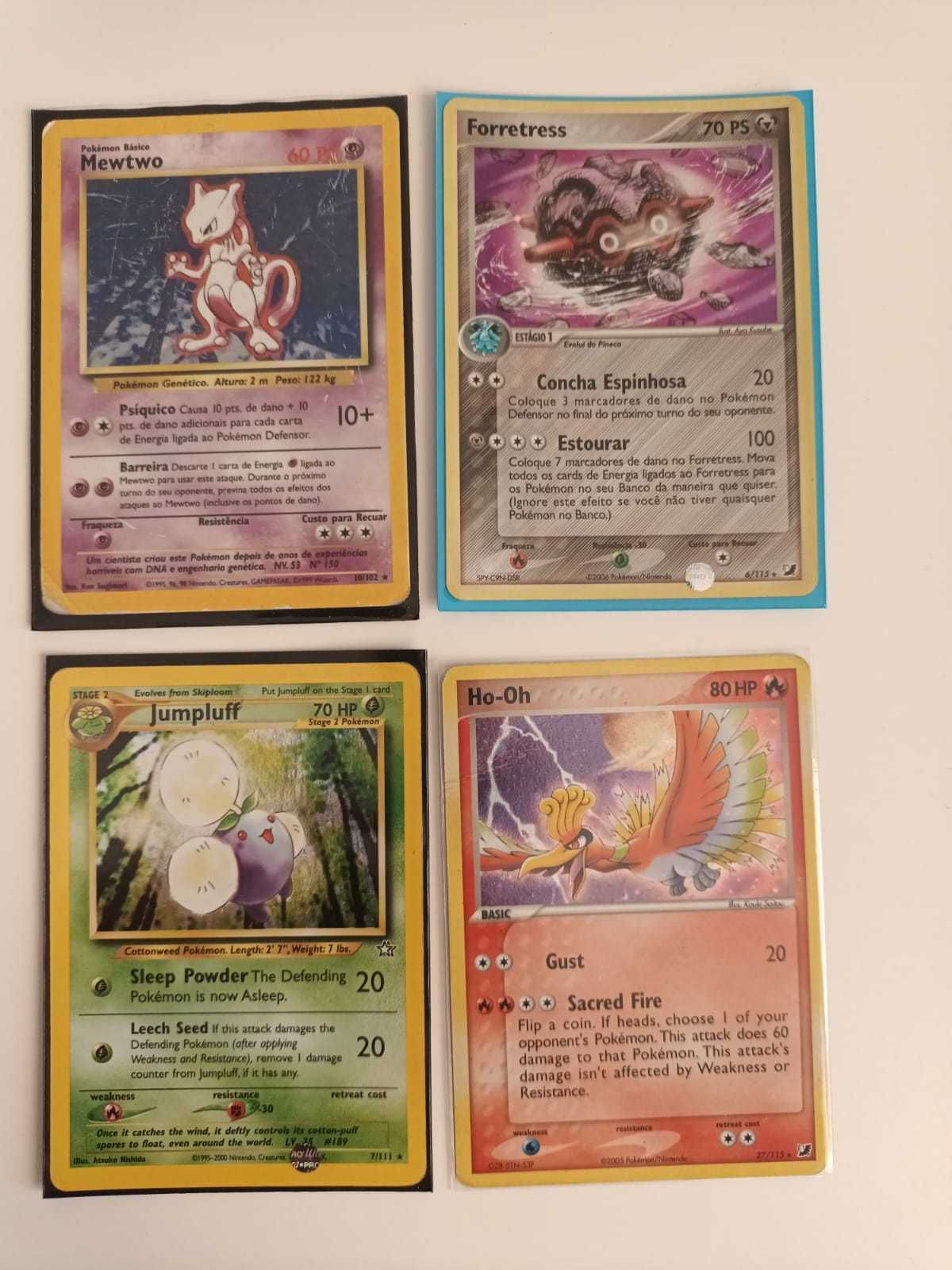 Cartas Pokemon Primeiras Gerações