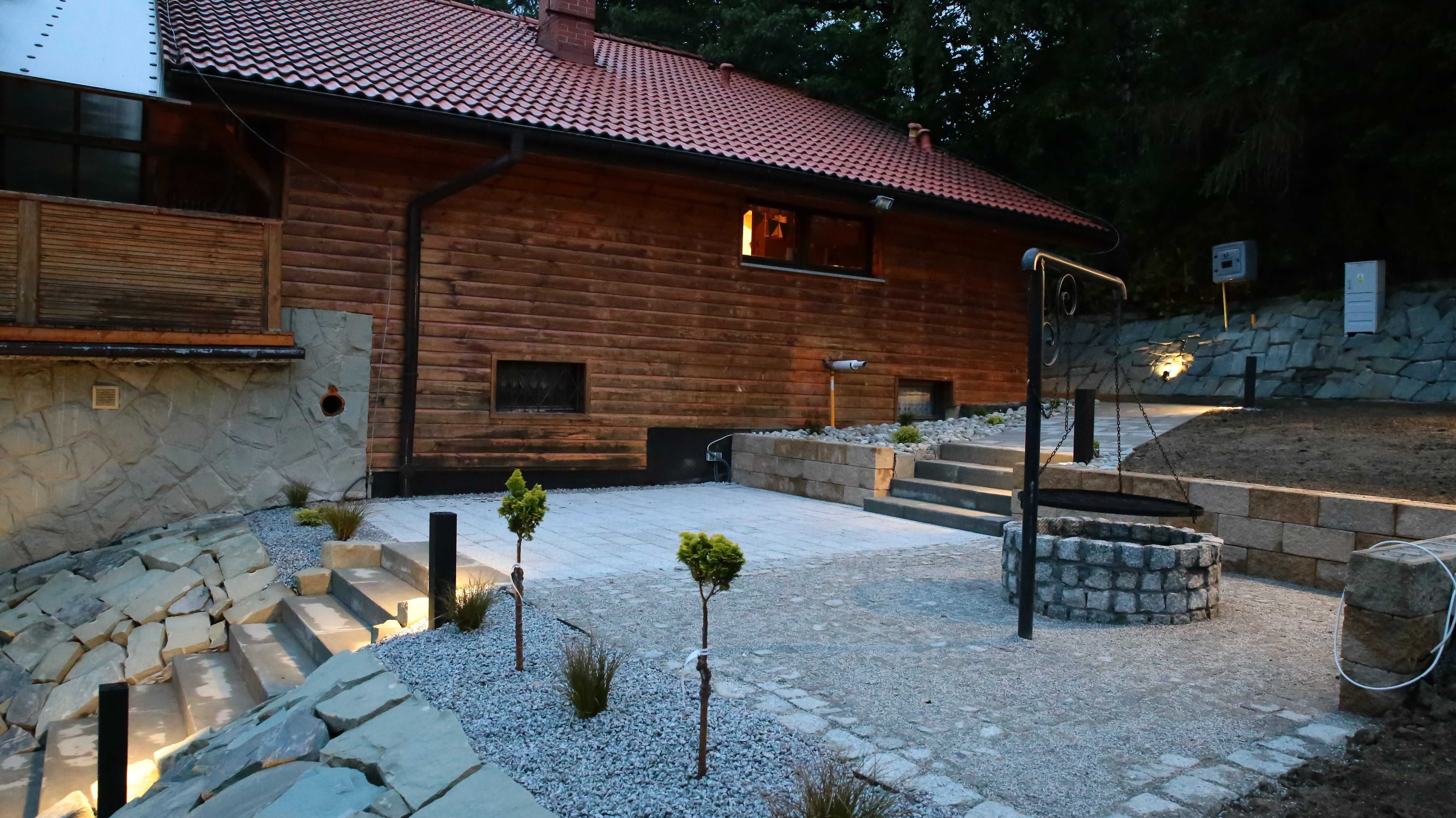 Domek z sauną-noclegi-Domek Brenna
