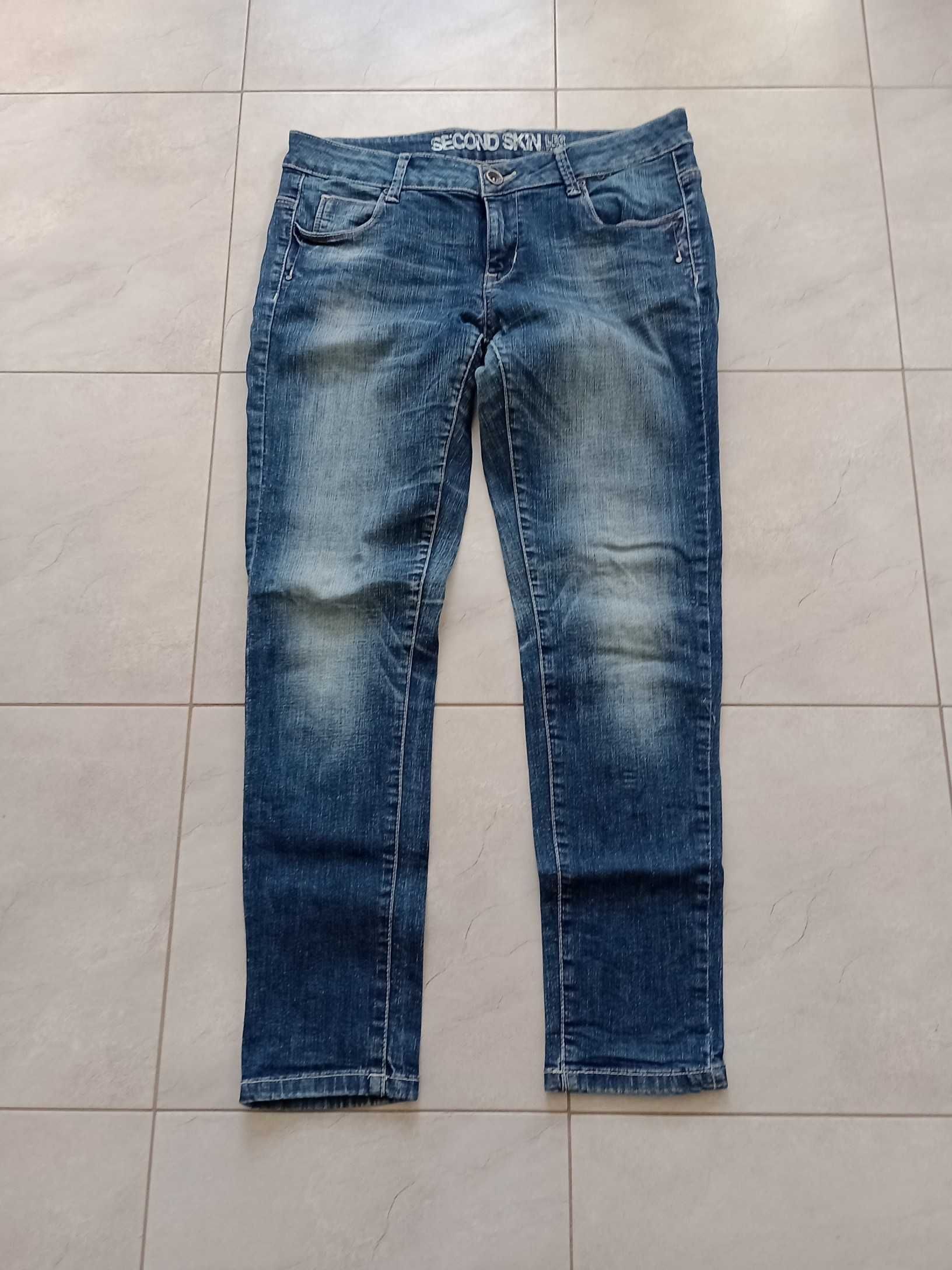 Spodnie jeansy dżinsy damskie C&A Clockhouse denim 38 M