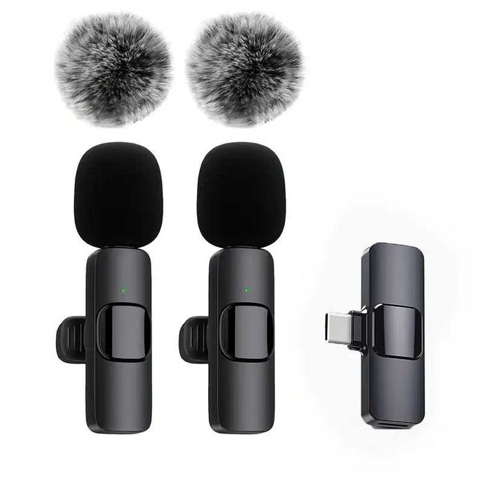 Microfone de Lapela Sem fio