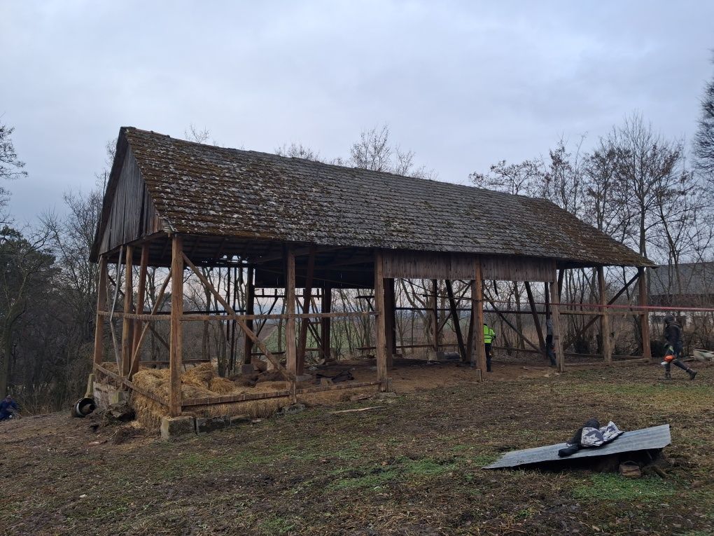 * Skup Starego Drewna Belki Stodoły Rozbiórki Stodoła Wymiana *