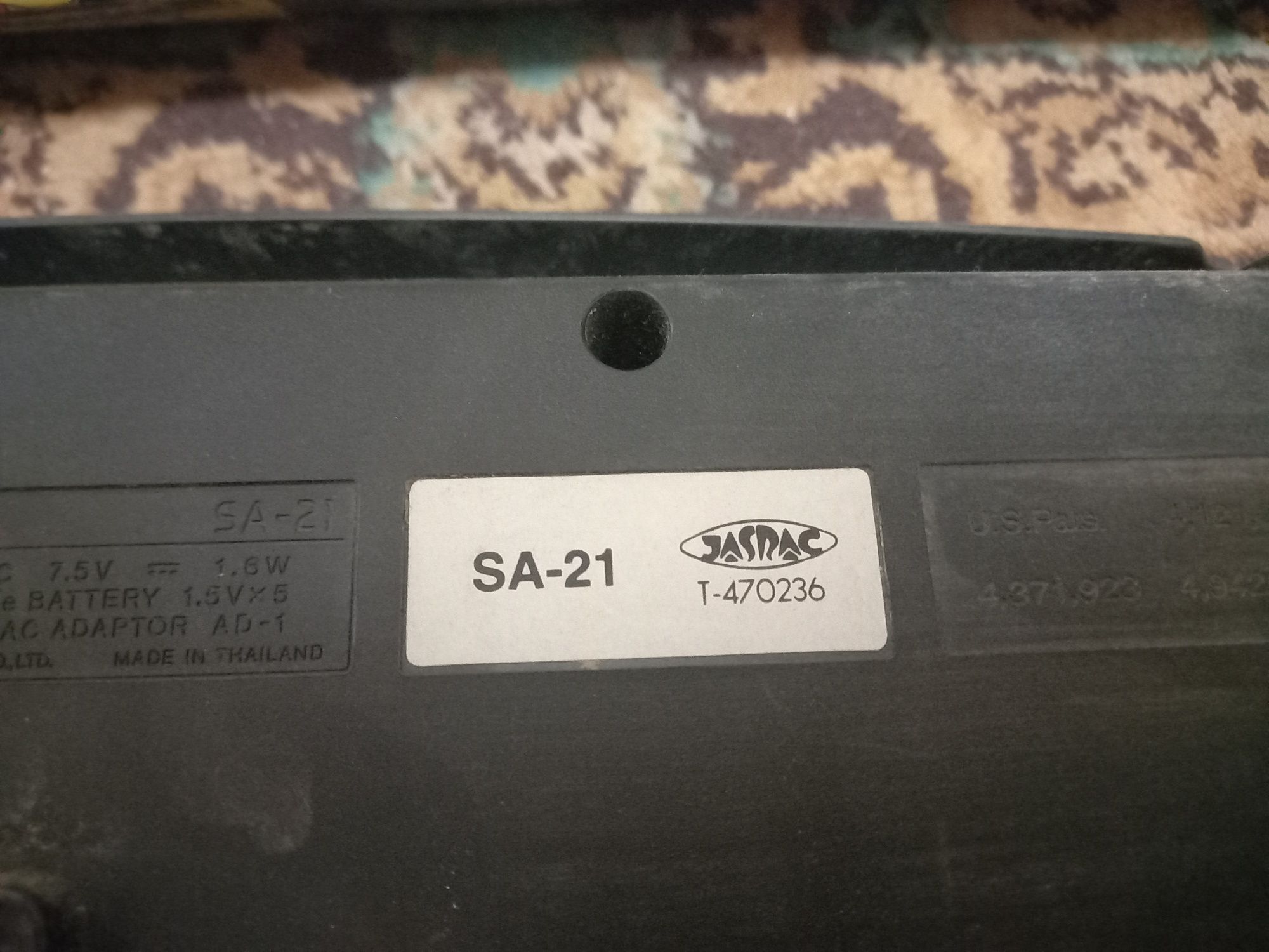 Синтезатор Casio SA-21