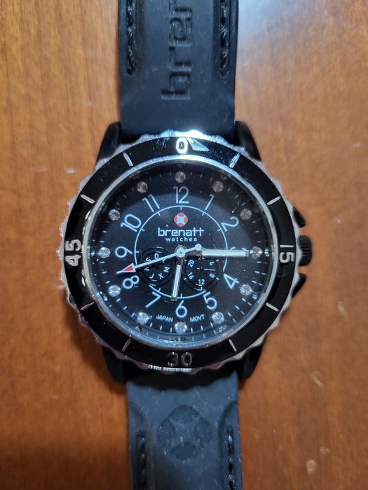 Relógio preto Brenatt