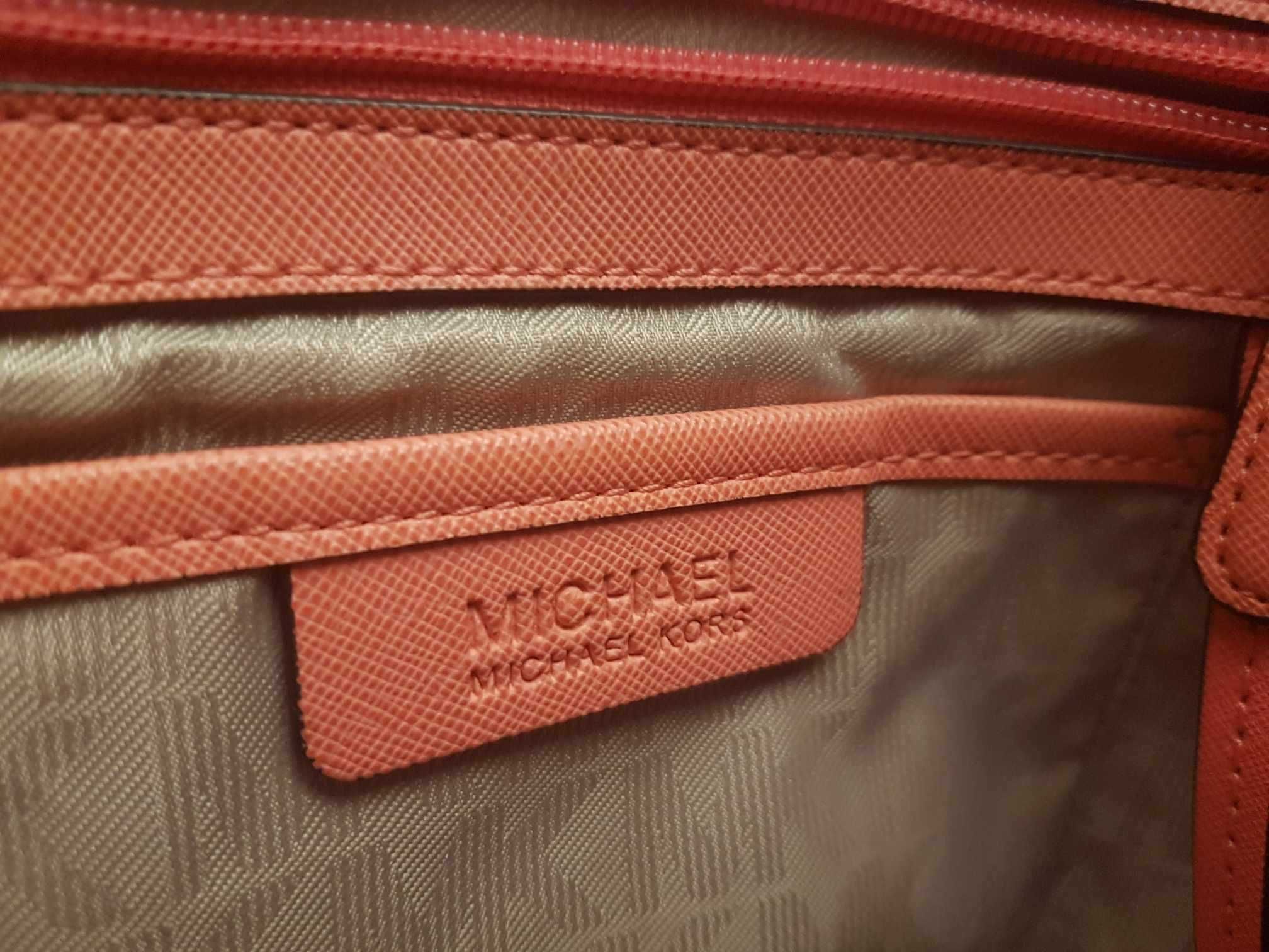 Różowa torebka skórzana Michael Kors jak nowa