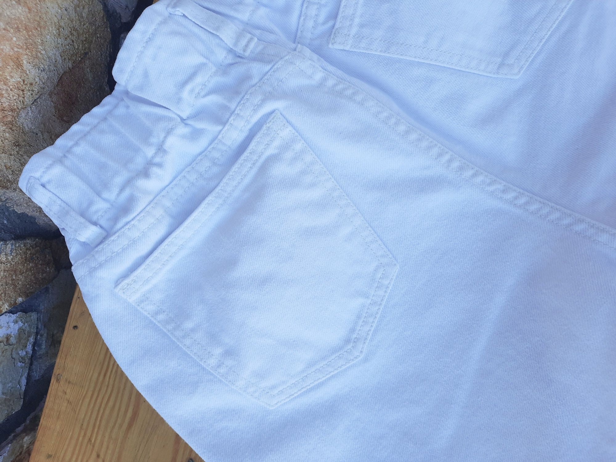Жіночі білі джинсові шорти eu 36 / uk 8