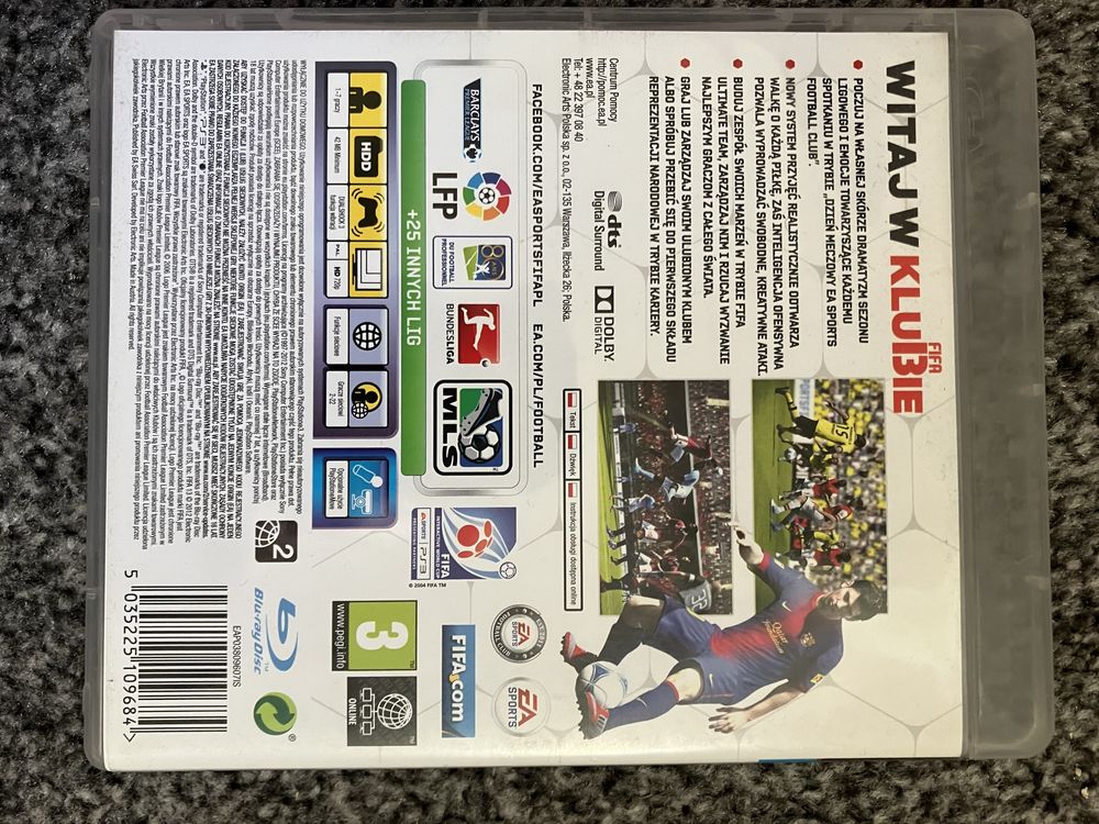 Gra fifa 13, PS3