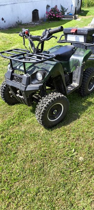 Dziecięcy mini quad xtr 49cm3 nowy akumulator