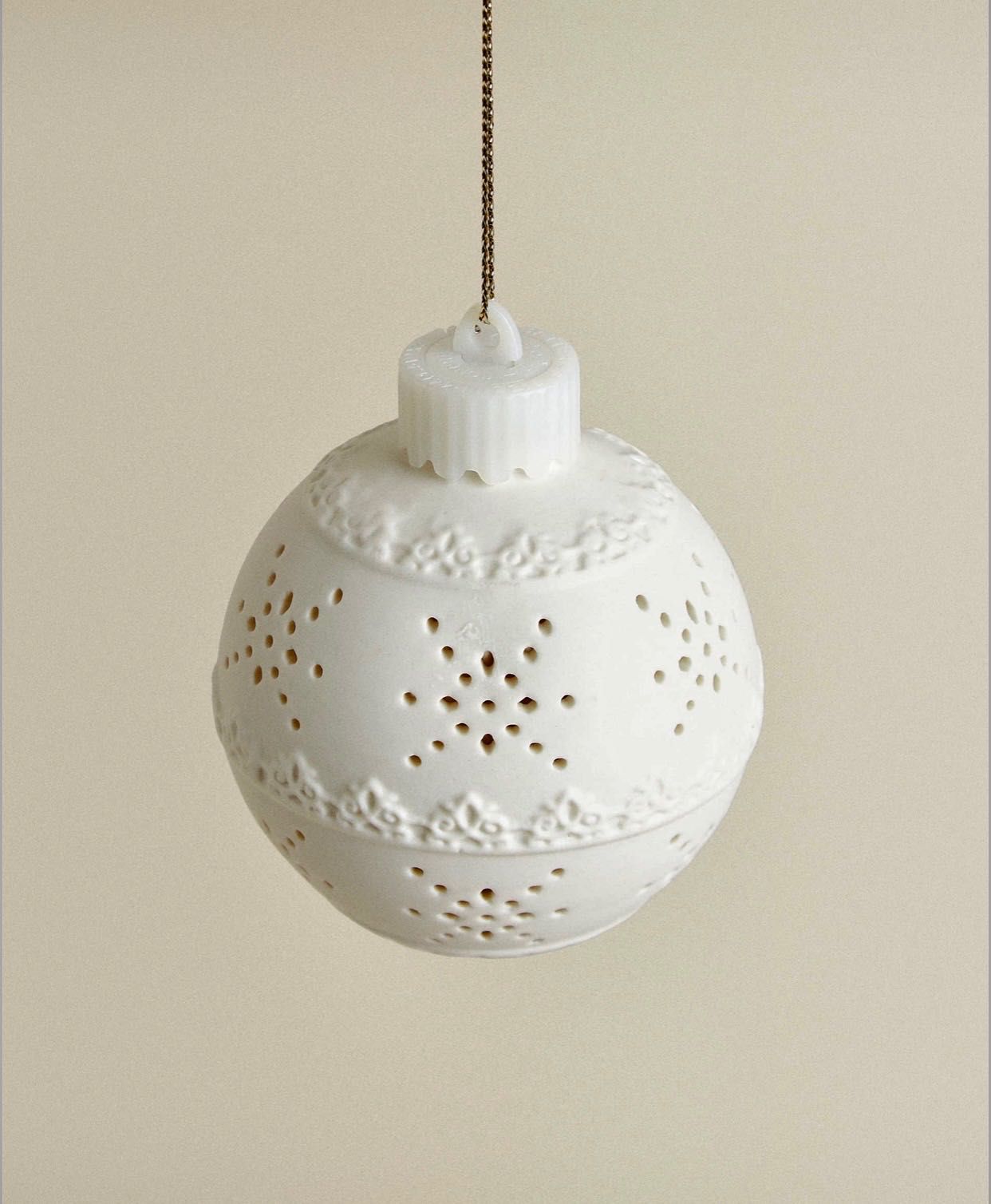 Bola de Natal Luz Zara Home