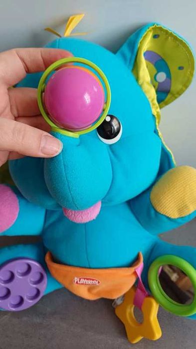 Slonik Playskool Hasbro, zabawk sensoryczny