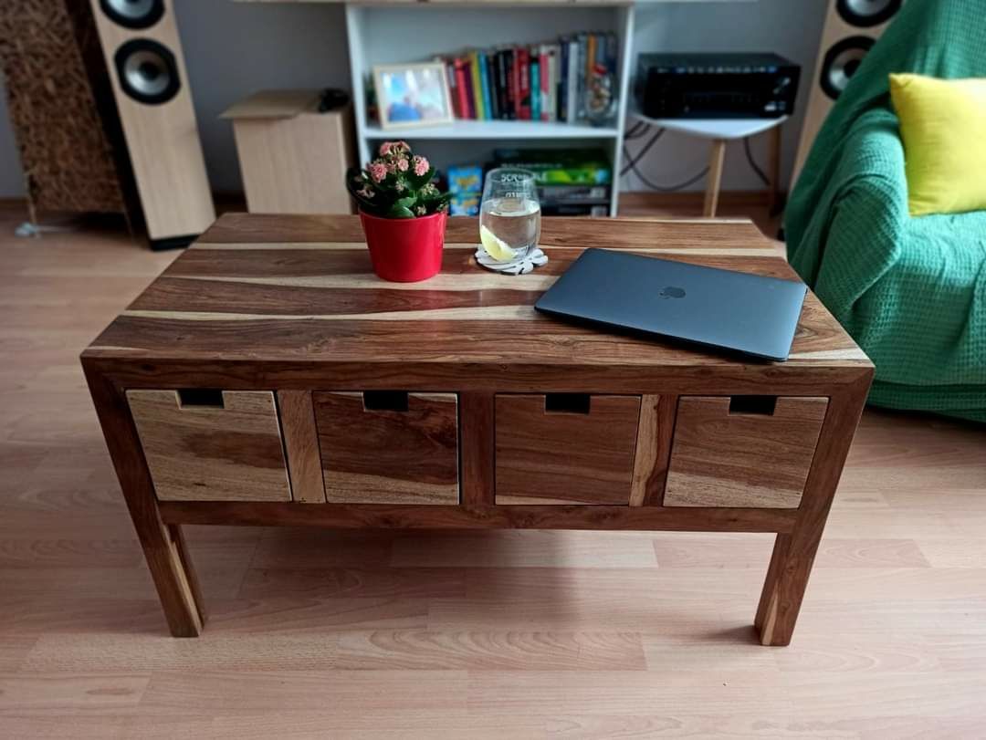Stolik kawowy, stolik TV, szafka, palisander,mebel kolonialny