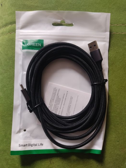 Кабель для зарядки  usb A / type C  3м