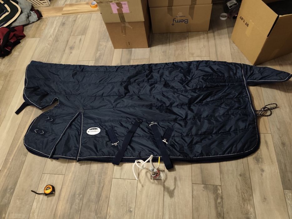 Derka stajenna z kapturem Weatherbeeta 135 cm