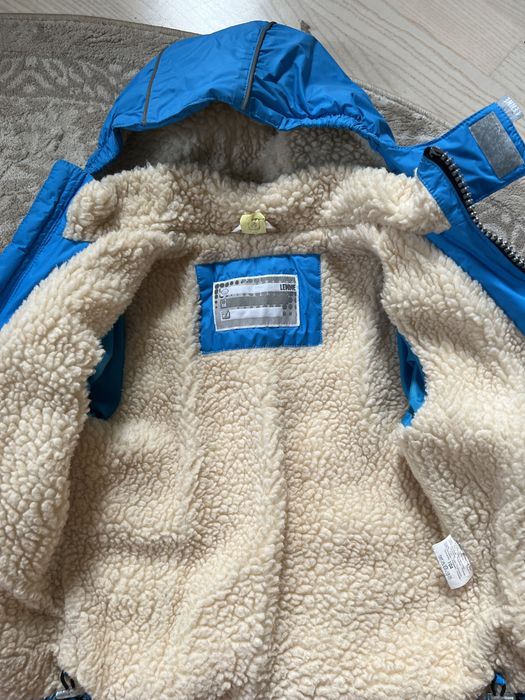 Lenne зимова куртка для хлопчика 104 розмір з утепленням тедді