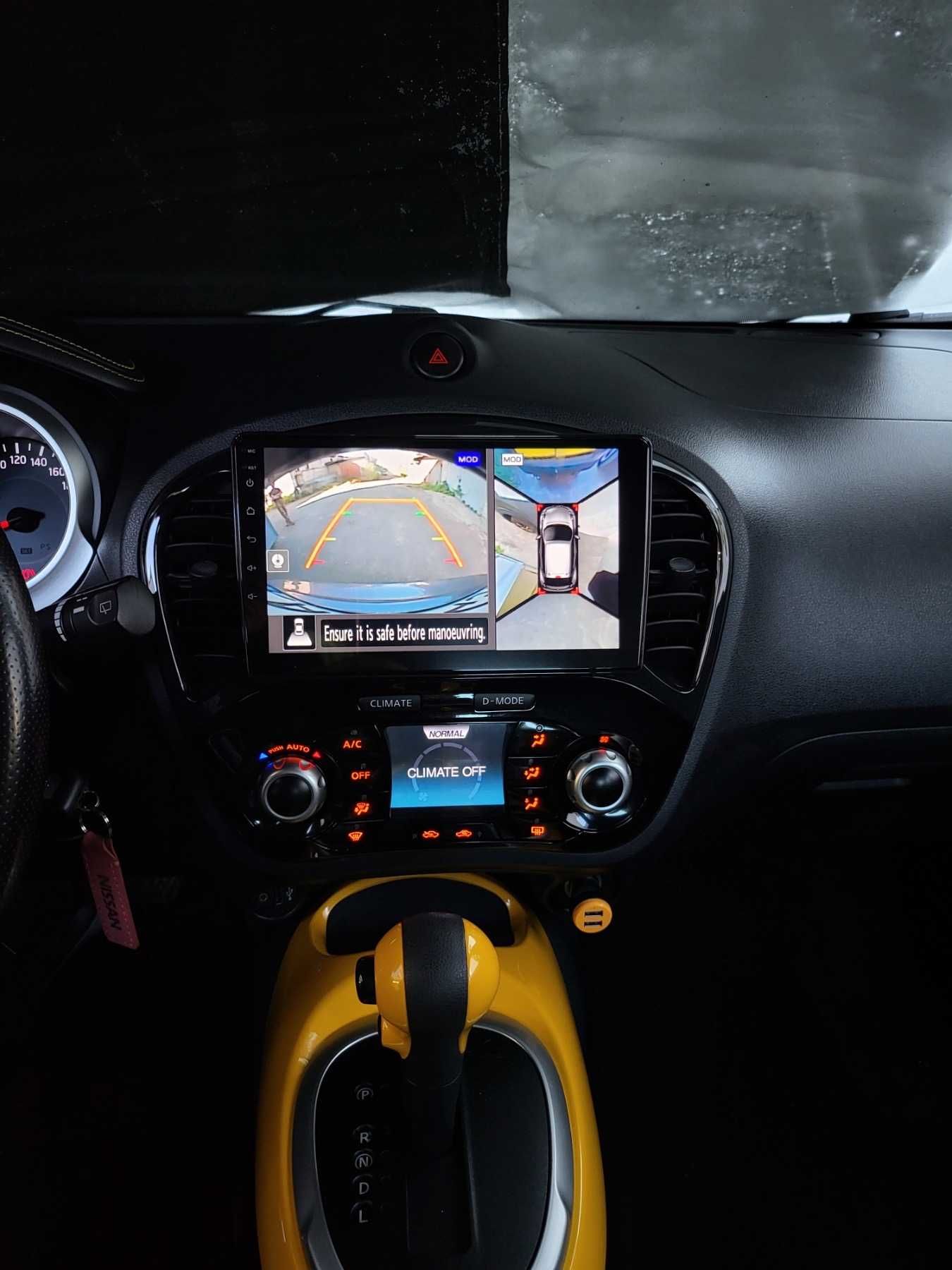 Магнітола Nissan Juke ,CarPlay, 8 ядер, Q-Led екран ,слот під SIM