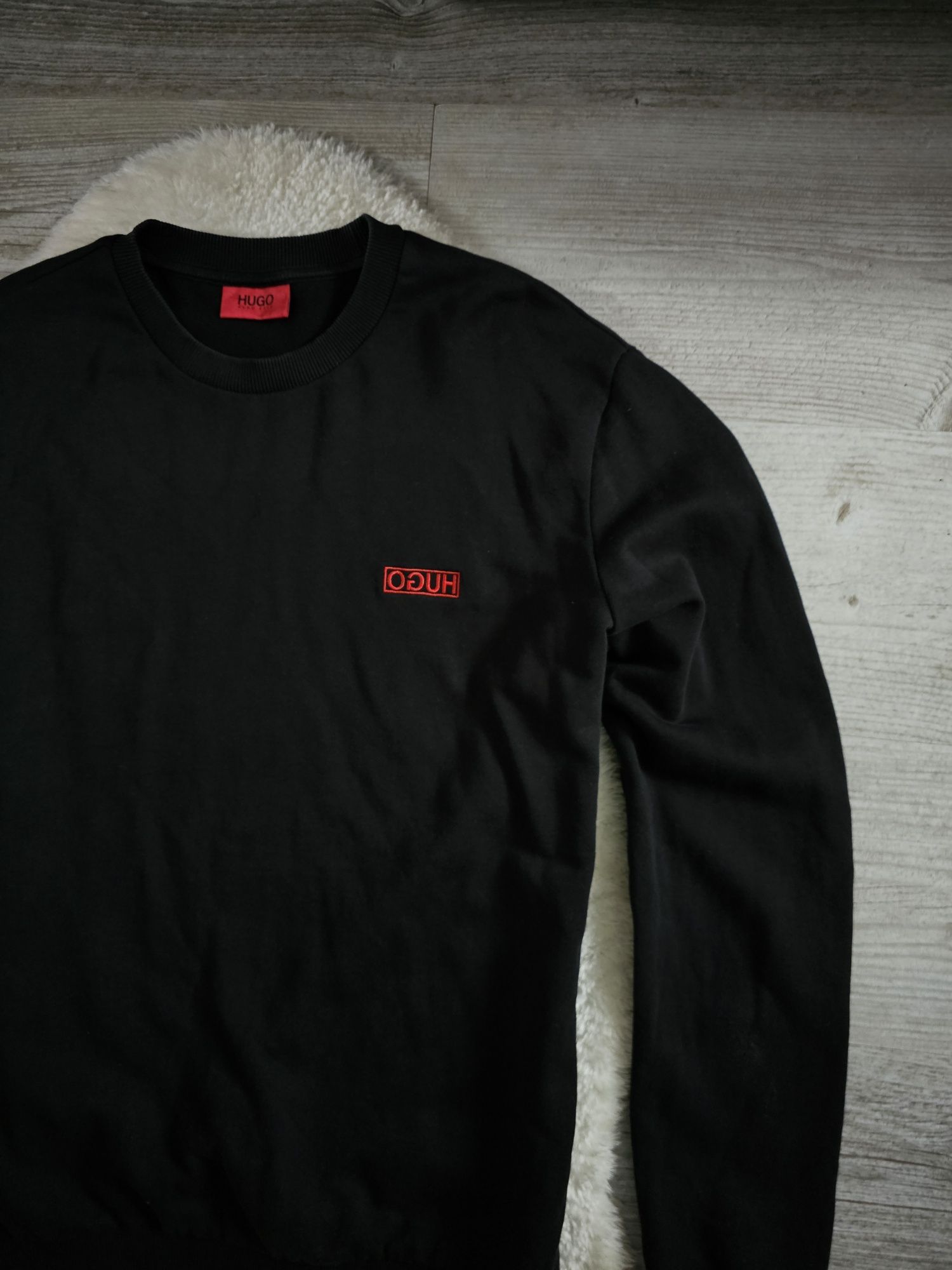 Bluza Hugo Boss Czarna Rozmiar L Crewneck Hugo