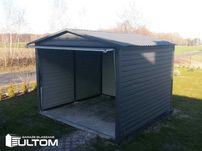 Garaż 3x4 akrylowy drewnopodobny MONTAŻ GRATIS