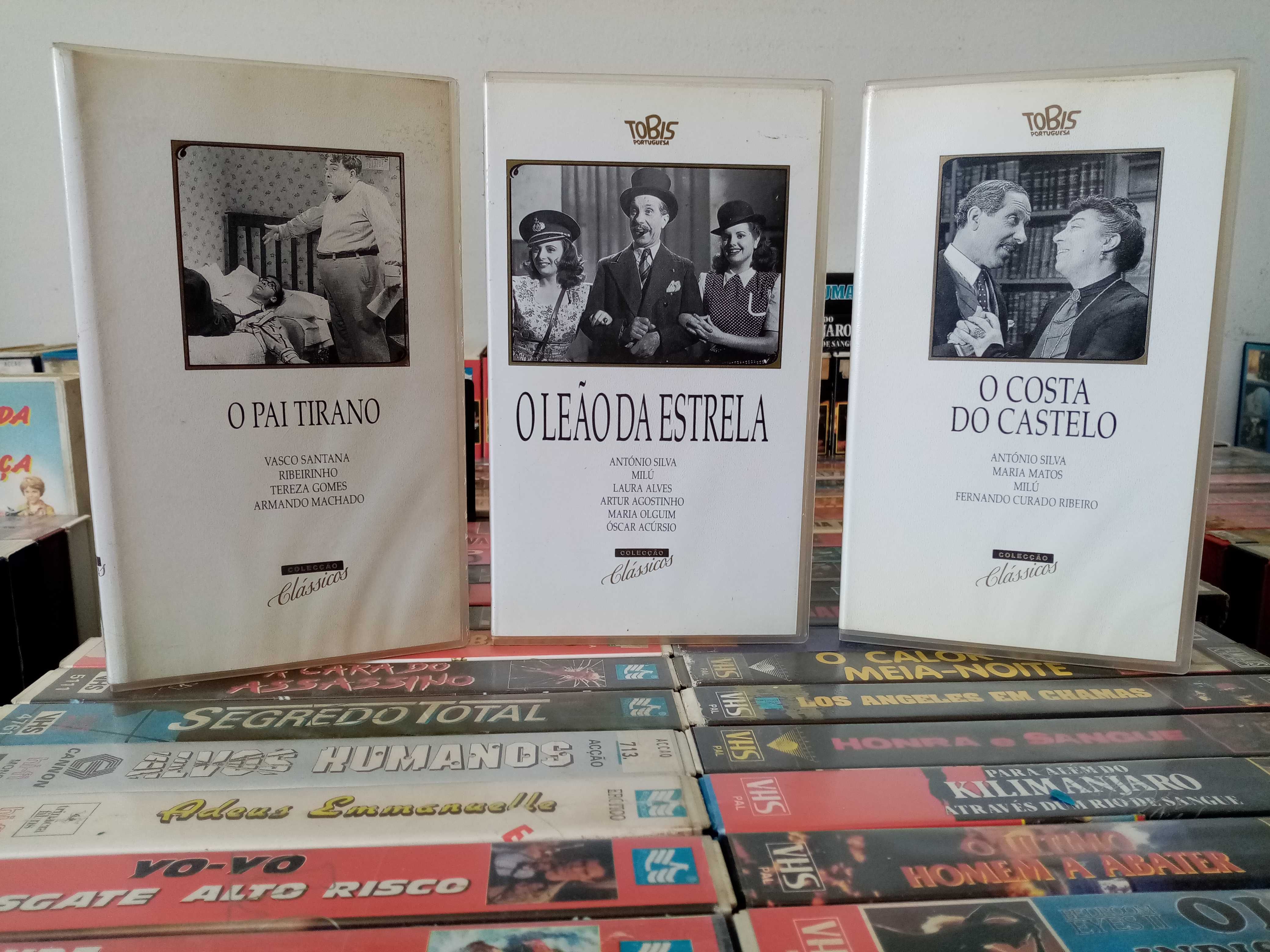 Filmes Cassete Vídeo VHS - Clássicos do Cinema Português (atualização)