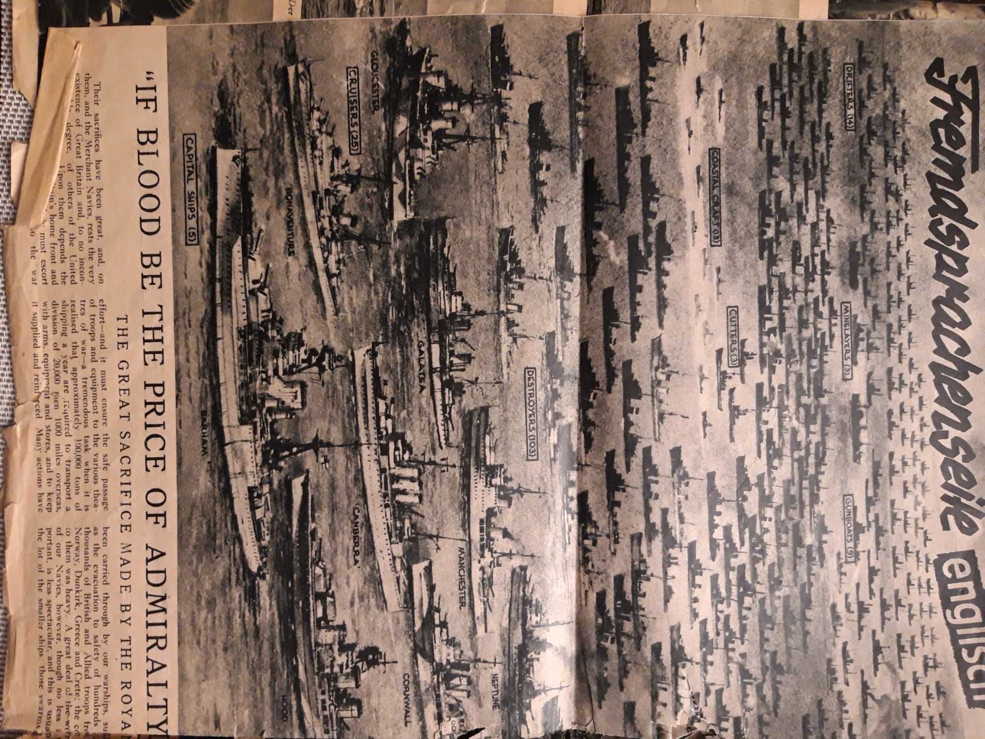 Gazeta niemiecka KRIEGSMARINE