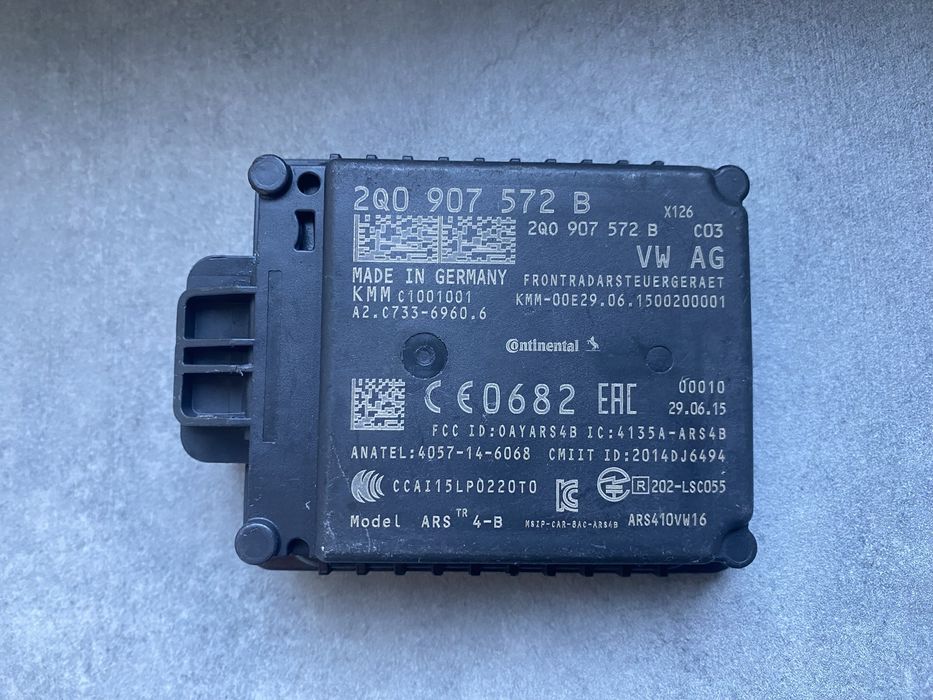 Радар дістронік vw audi skoda seat Внаявності 2Q0907561C 2Q0907572M
