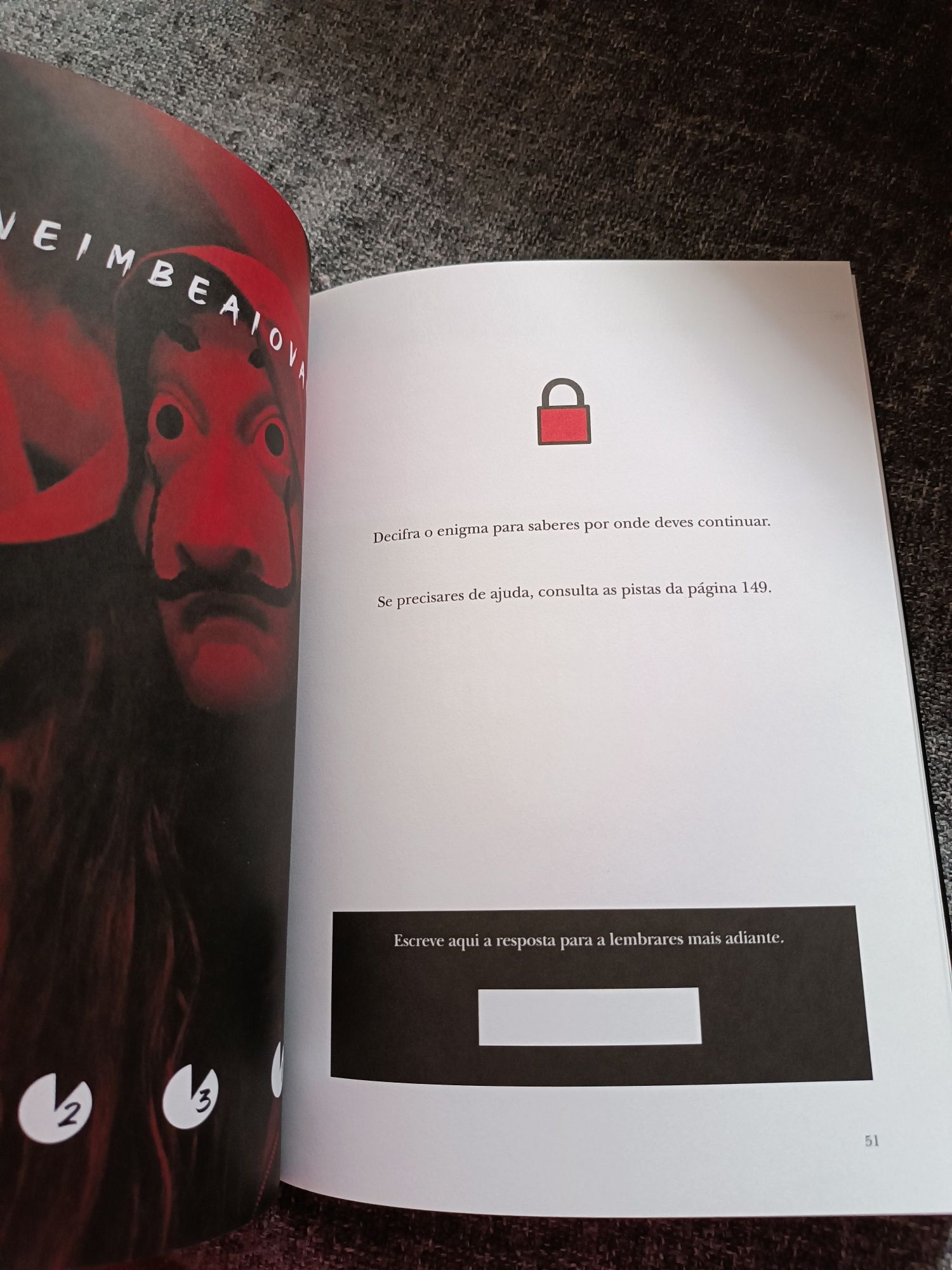 Escape Book "A casa de papel"