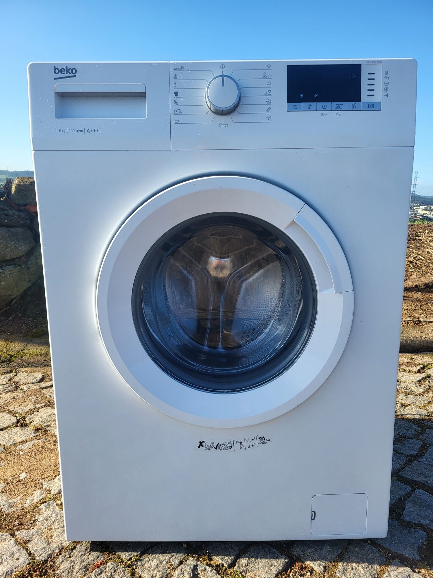 Máquina de lavar roupa Beko SEMI-NOVA de 8 kg com entrega e garantia