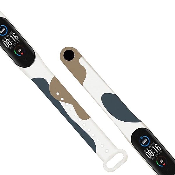 Strap Moro opaska do Xiaomi Mi Band 4 / Mi Band 3 silikonowy pasek bra
