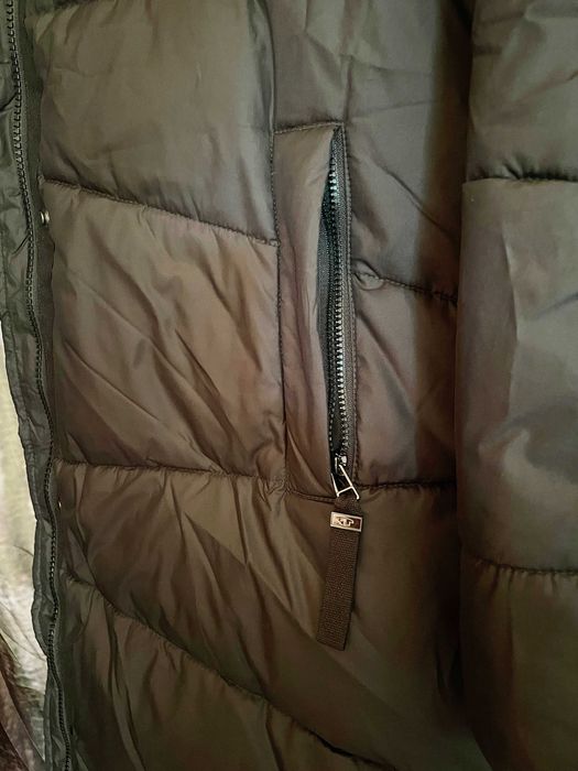 пуховик жіночий TOM TAYLOR з знімним капюшоном