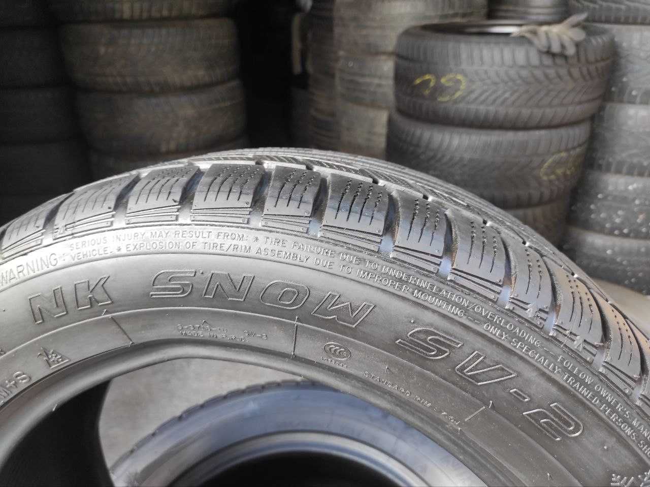 Nankang NK Snow SV-2 235/55r17 103V XL 2шт, 5,5-6мм, ЗИМА из Германии