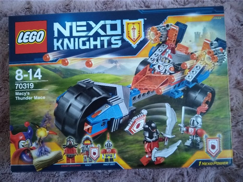 Klocki Lego Nexo Knights Gromowa maczuga Macy 70319-nowe