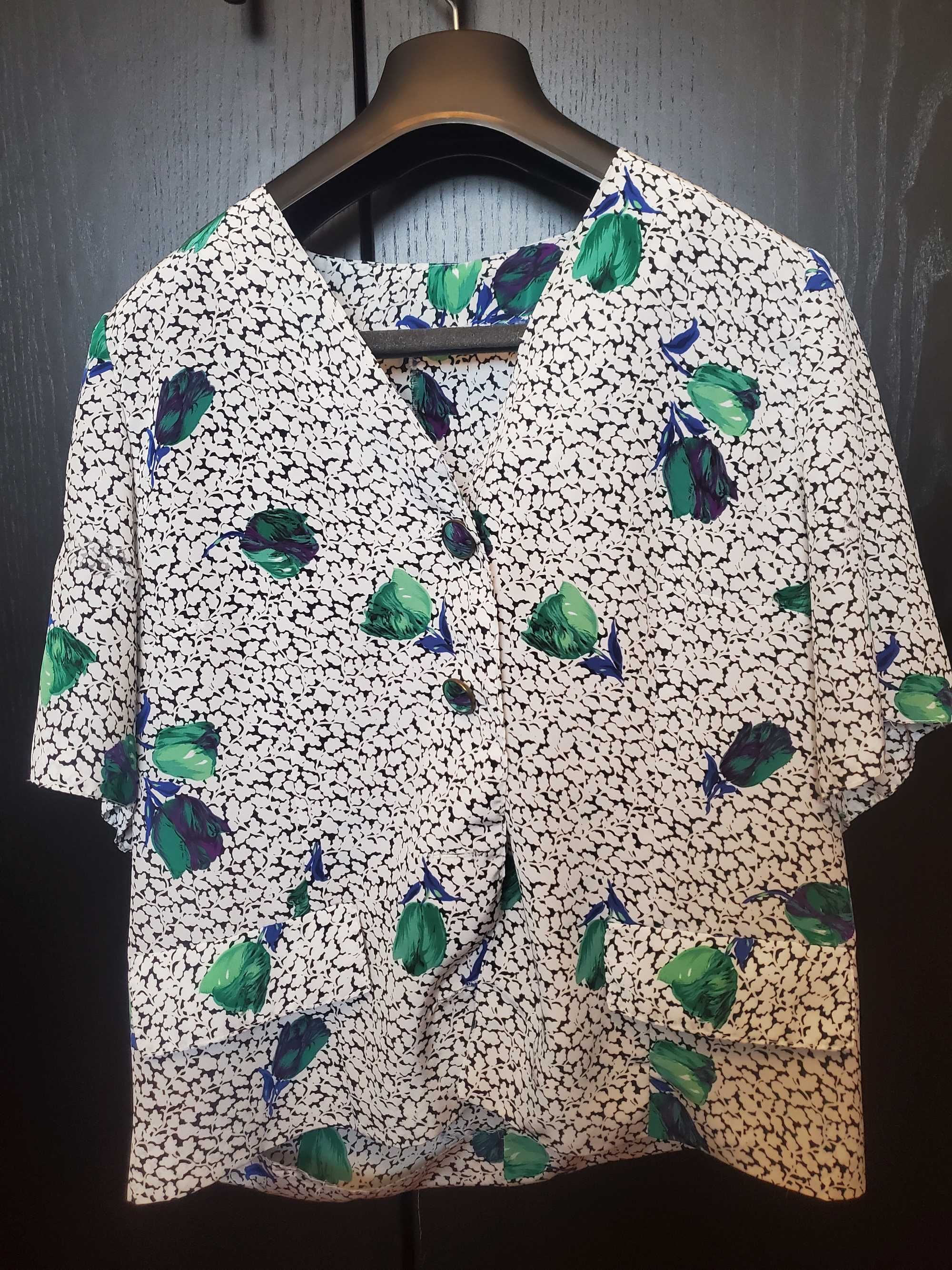 Blusa fresca com padrão