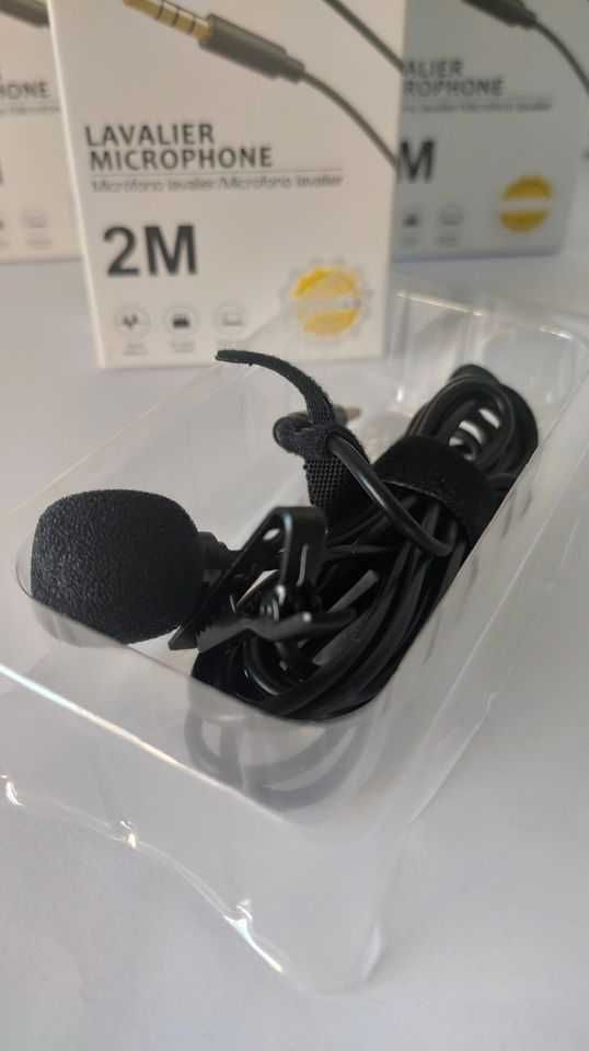 MICROFONE LAPELA DE MOLA