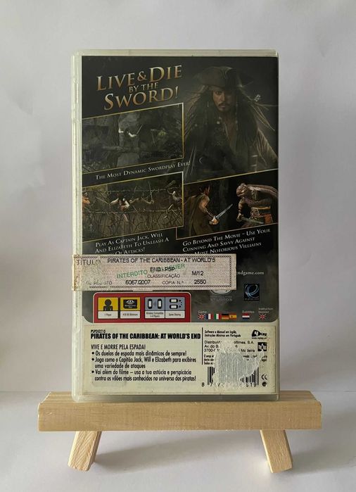 Pirates of the Caribbean: At World’s End PSP | Caixa e Manual | PAL