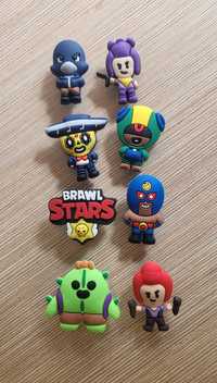 Przypinki wpinki Brawl Stars do butów typu crocs