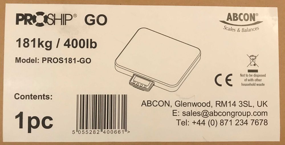 Waga Abcon Proship Go 181 kg do łazienki
