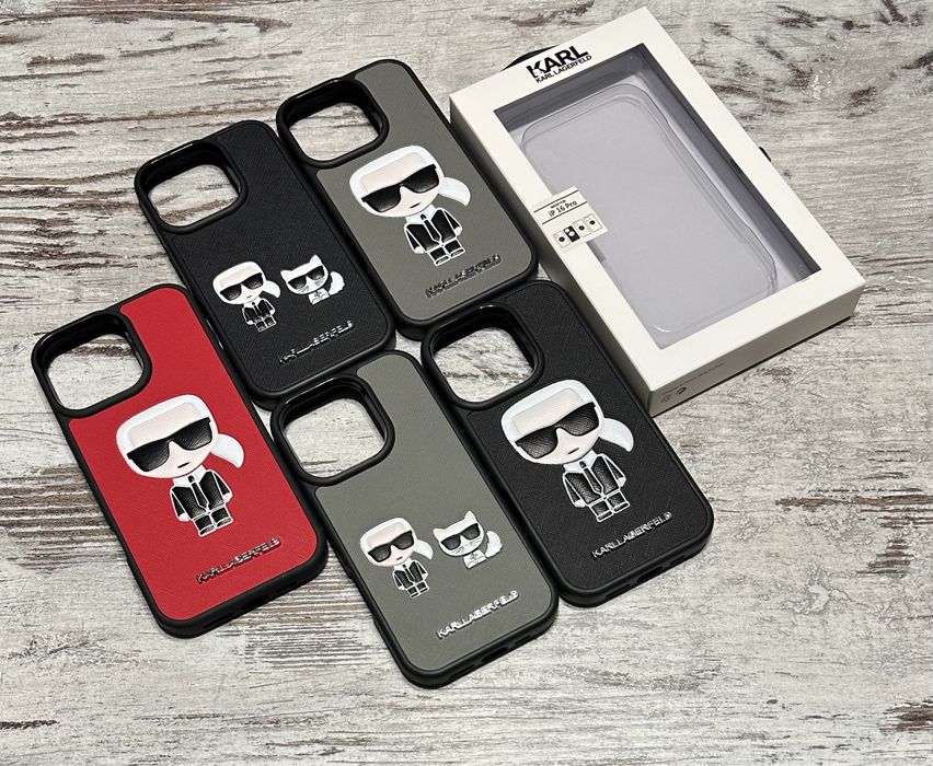 Чехол Karl Lagerfeld чехлы Карл Лагерфельд с 3д рисунком для Iphone