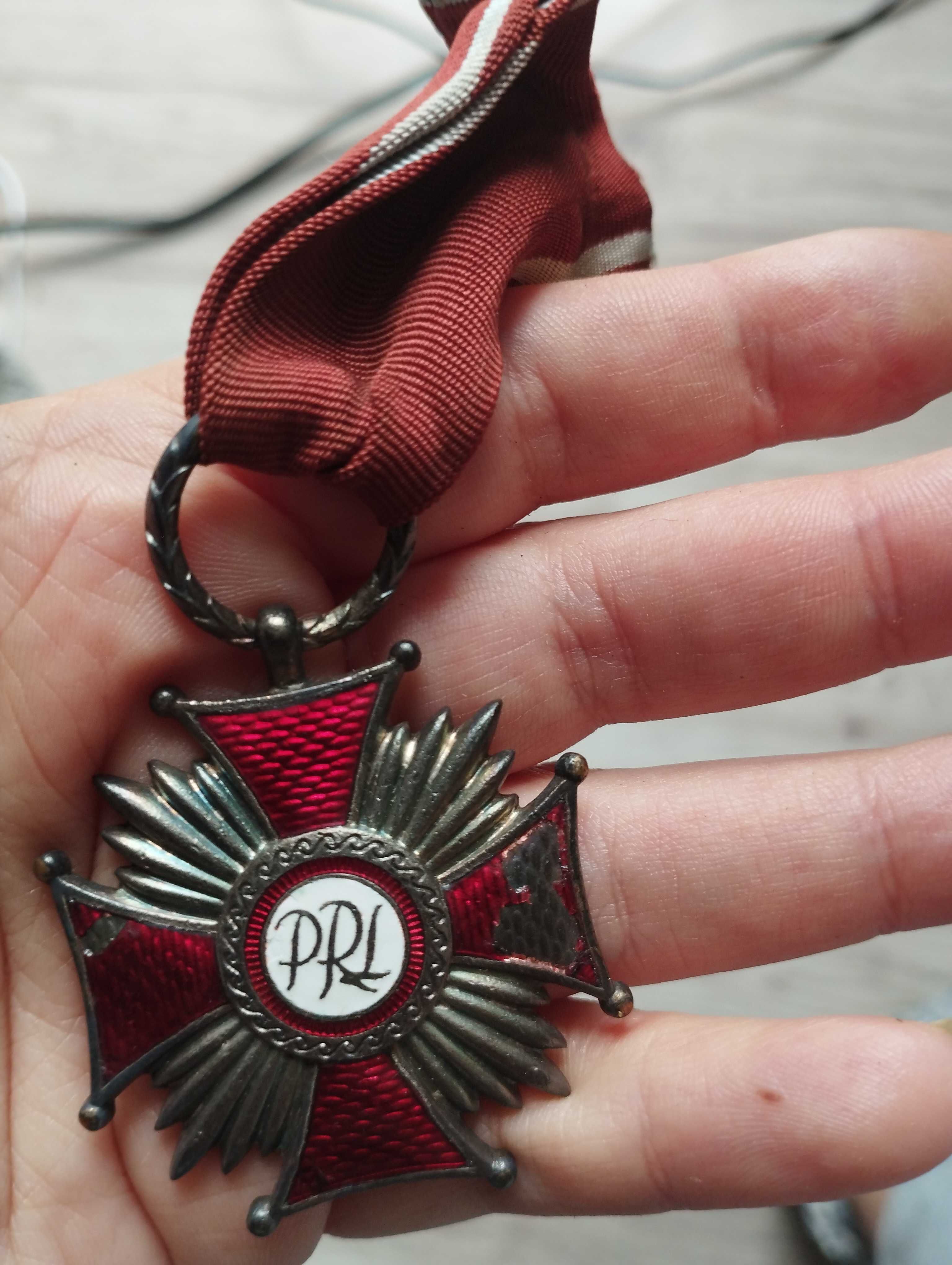 odznaczenie medal PRL srebrny krzyż zasługi