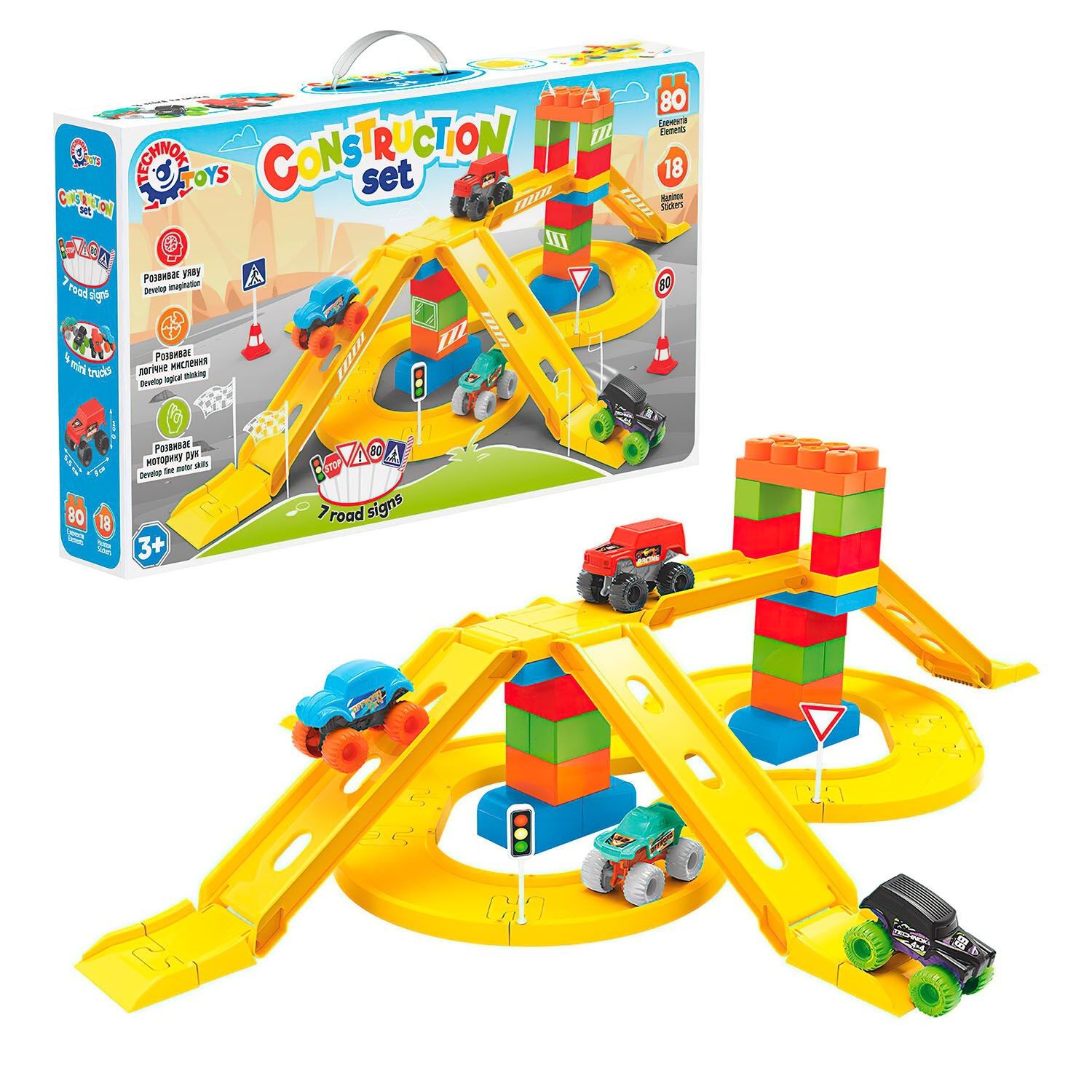 Конструктор "Technok Toys" 80 деталей