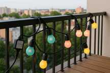 Girlanda świetlna IKEA SOLVINDEN – idealna na balkon, taras ogród