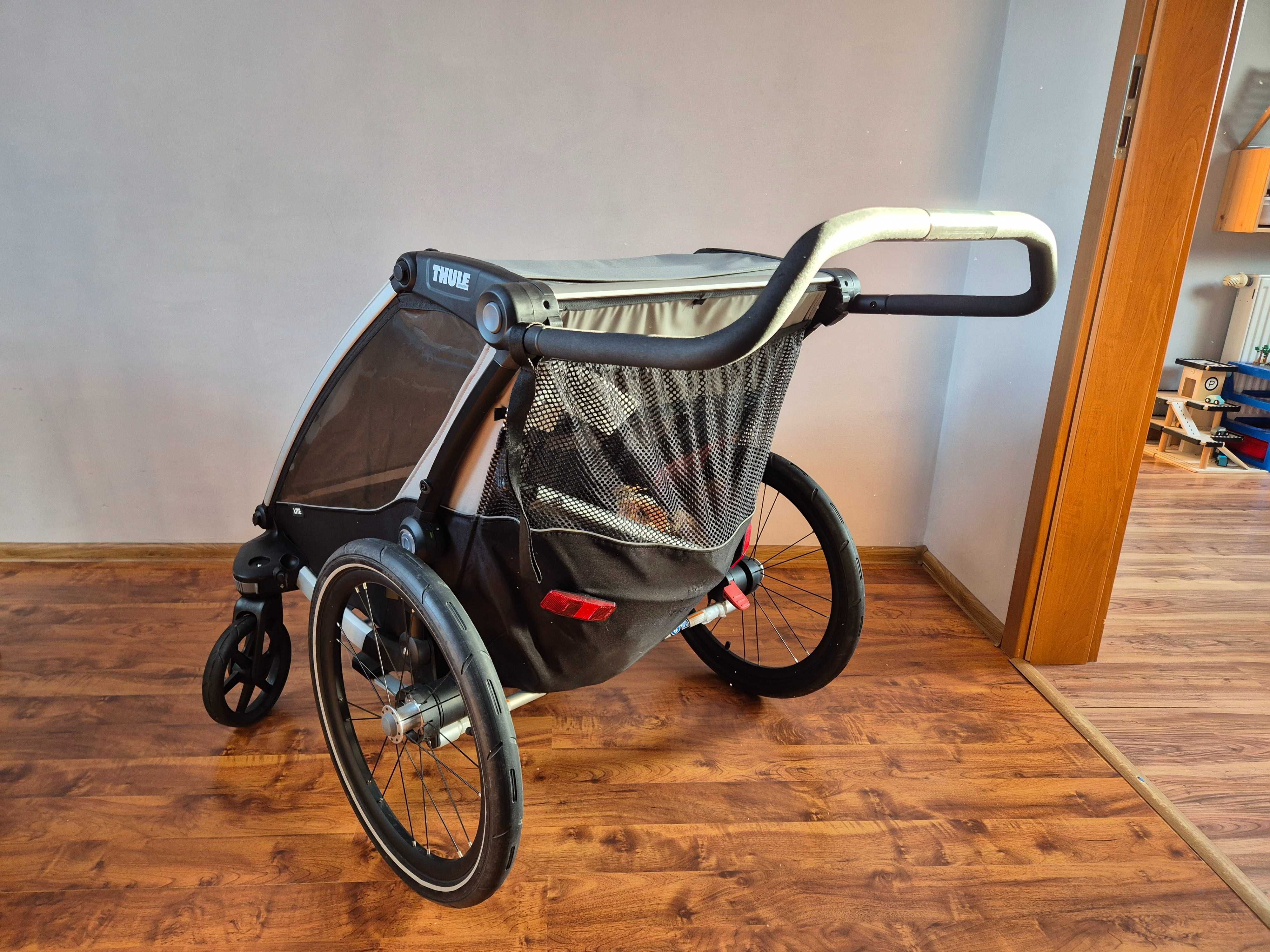 Przyczepka 2 osobowa THULE CHARIOT LITE 2 w BDB Stanie - 2,5 roku