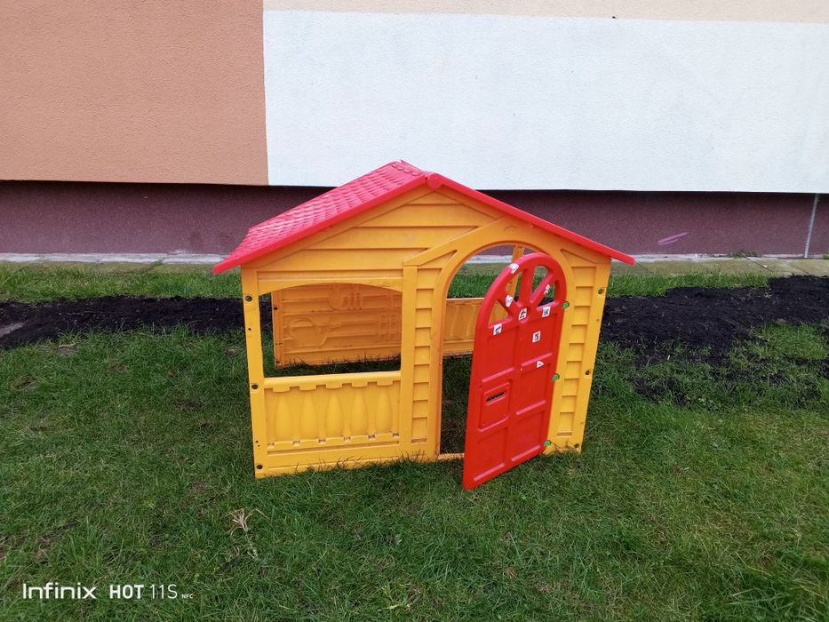 Domek ogrodowy plastikowy
