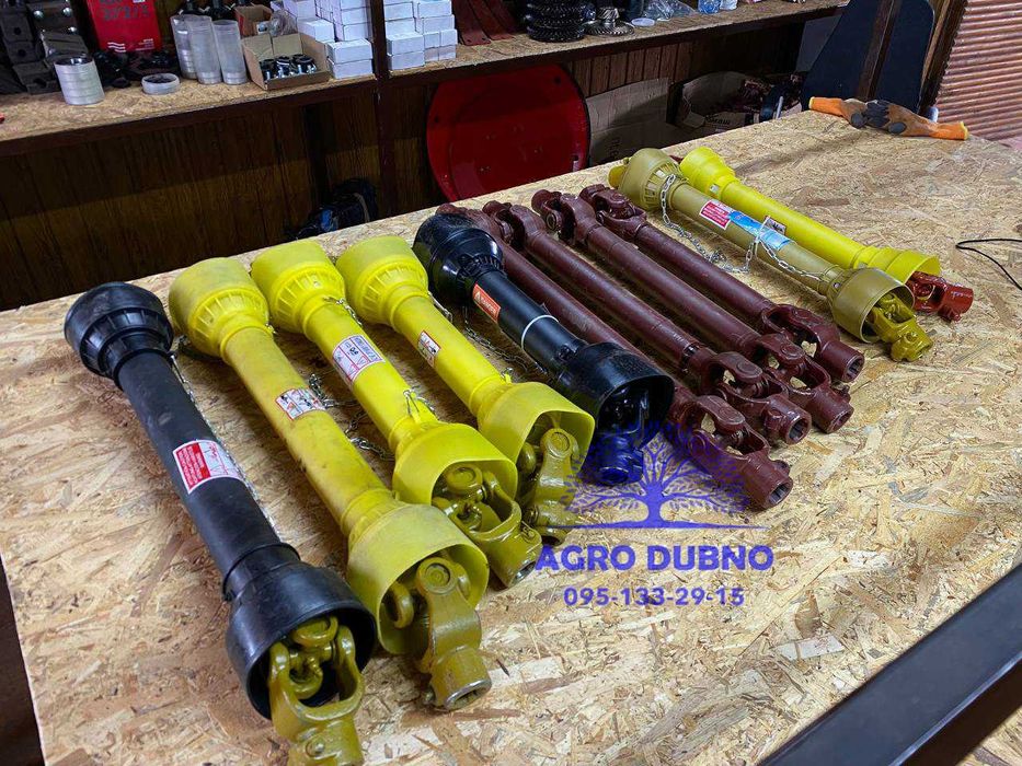 Карданы для японских тракторов,т25,Kubota, Yanmar, Iseki,МТЗ,шліцеві