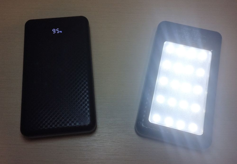 Корпус повербанка розбірний, 6*18650 акб, з підсвіткою, powerbank