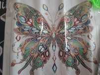 Diamond painting zestaw do wyklejania diamencikami Motyl 30x30cm