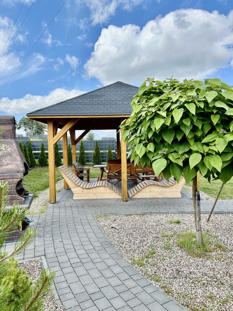 Domek Fuleda Mazury Sauna Jacuzzi Kominek