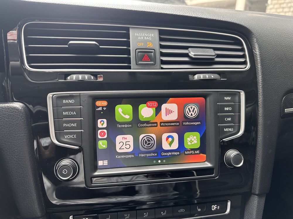 Магнітола, мультімедія, екран volkswagen golf 7