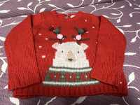 Новорічний светр для дівчинки/хлопчика