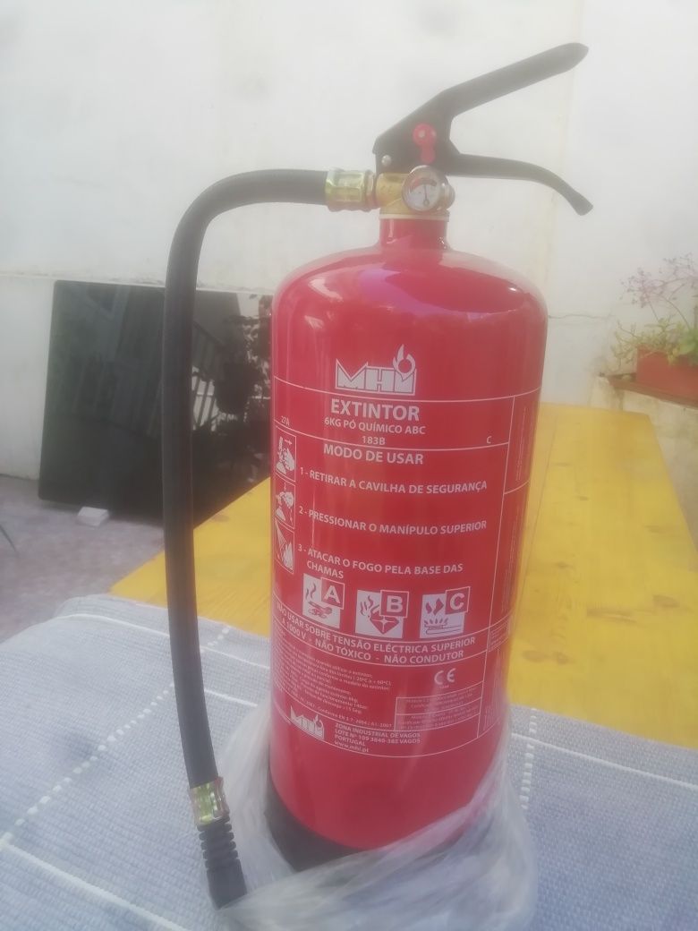2 Extintores ABC 6kg