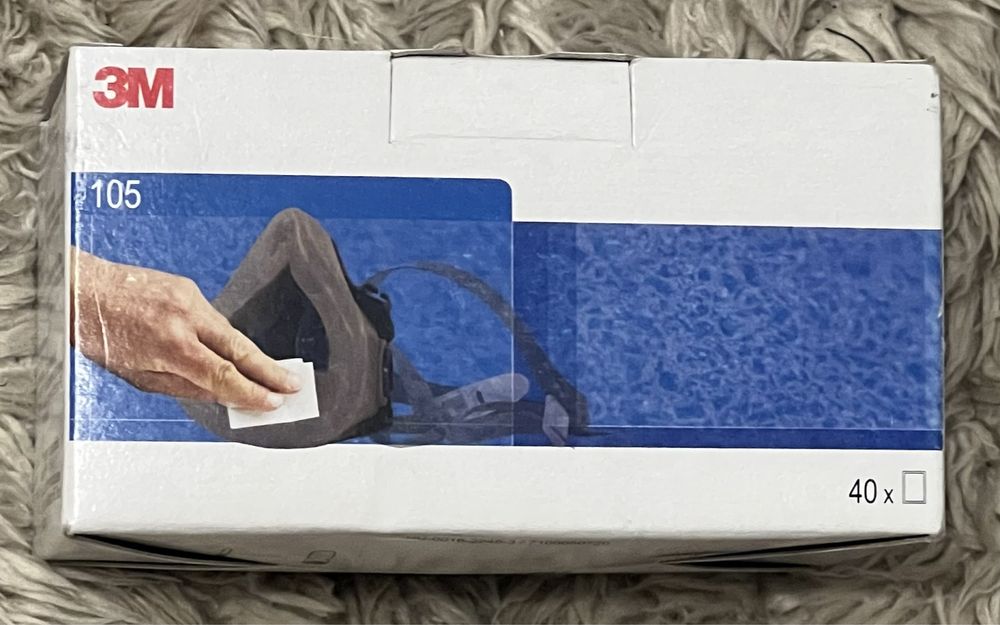3M ściereczki do czyszczenia maski 105