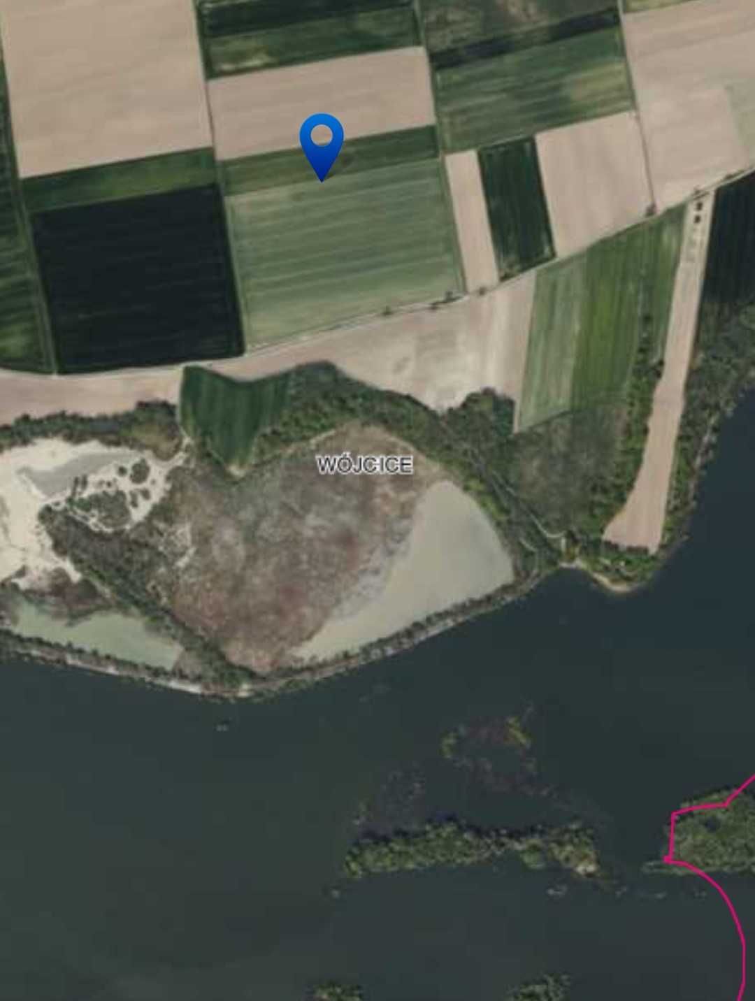 Budowlana działka nad jeziorem 10ar NYSA - WÓJCICE