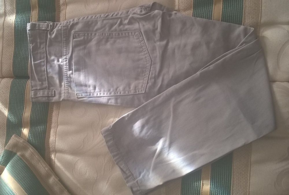 Calças Jeans Fatos de Treino Ganga Bombazine Rapaz Menino 5/6/7/8 anos